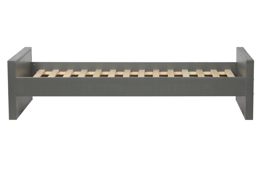 WOOOD Morris sengeramme, ekskl. lamellbunn, madrass og skuff - gr furu (90x200)