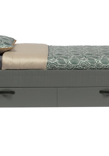 WOOOD Morris nattbordsskuff - gr furu (198x92)