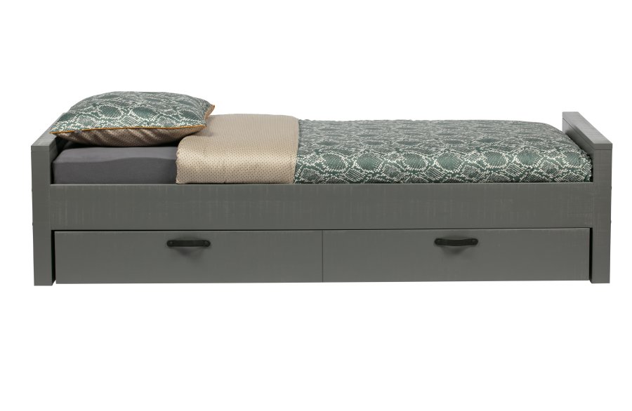 WOOOD Morris nattbordsskuff - gr furu (198x92)