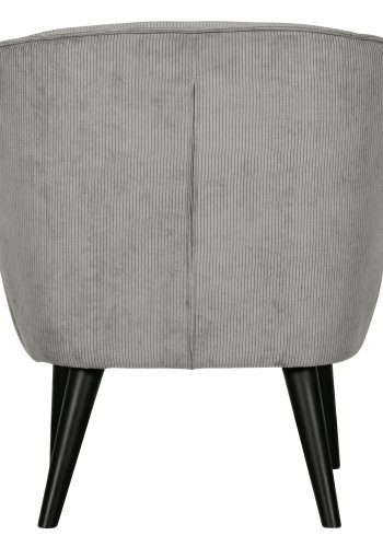 WOOOD Sara lenestol - forvitret grnn polyester/polyamid flyel og tre