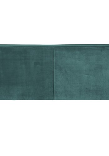 WOOOD Rocco XL sofa - blgrnn blgrnn polyesterflyel og svart bketre