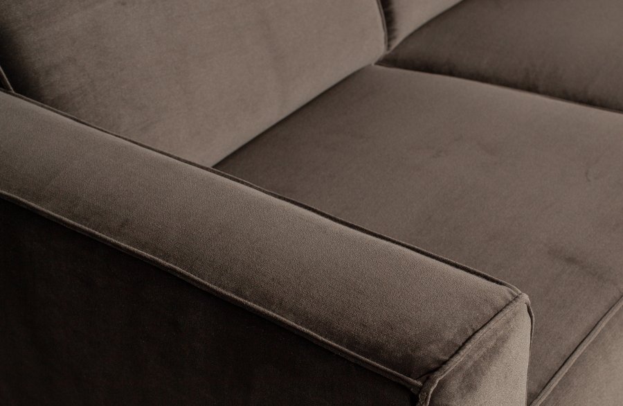 WOOOD Statement 3-seters sofa - varm grnn flyel