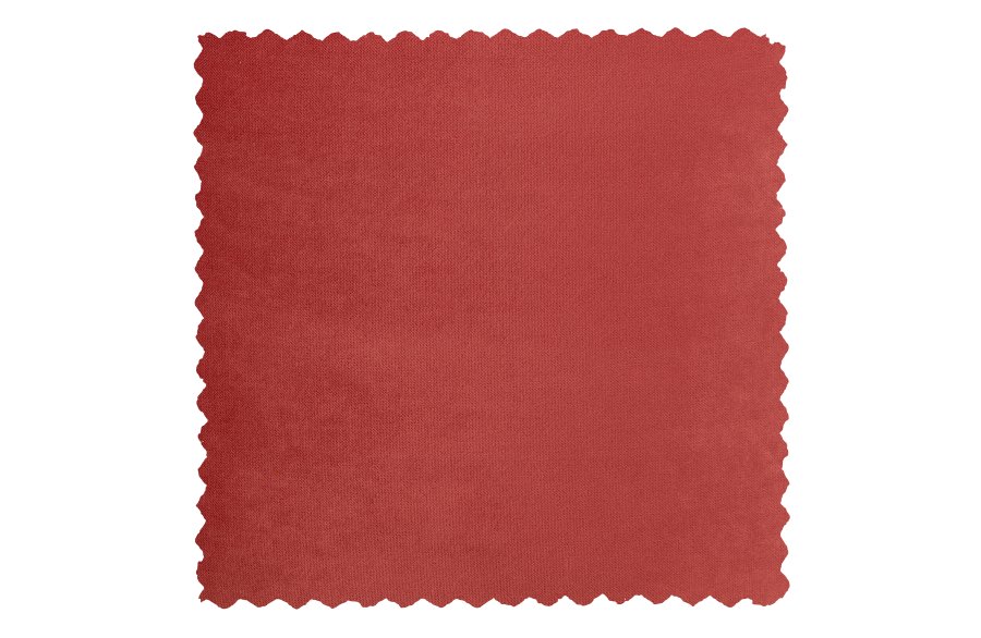 WOOOD Sara hy puff, rund - bringebrrd polyesterflyel (46)