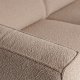 WOOOD Statement 3-seters sofa - beige bouclé vevd stoff