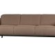 WOOOD Statement 3-seters sofa - nougat bouclé vevd stoff