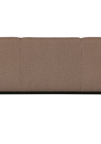 WOOOD Statement 3-seters sofa - nougat bouclé vevd stoff