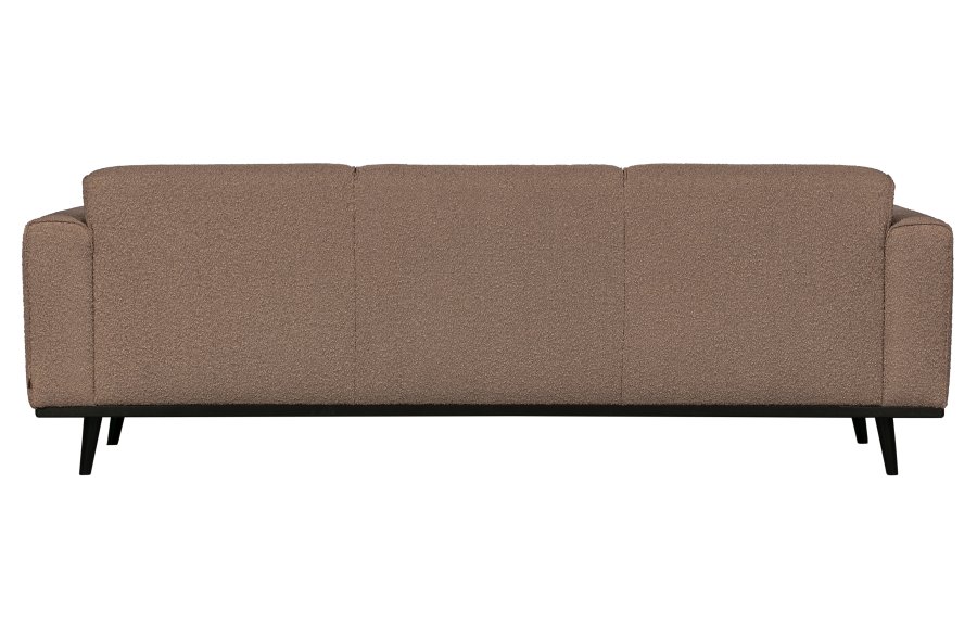 WOOOD Statement 3-seters sofa - nougat bouclé vevd stoff