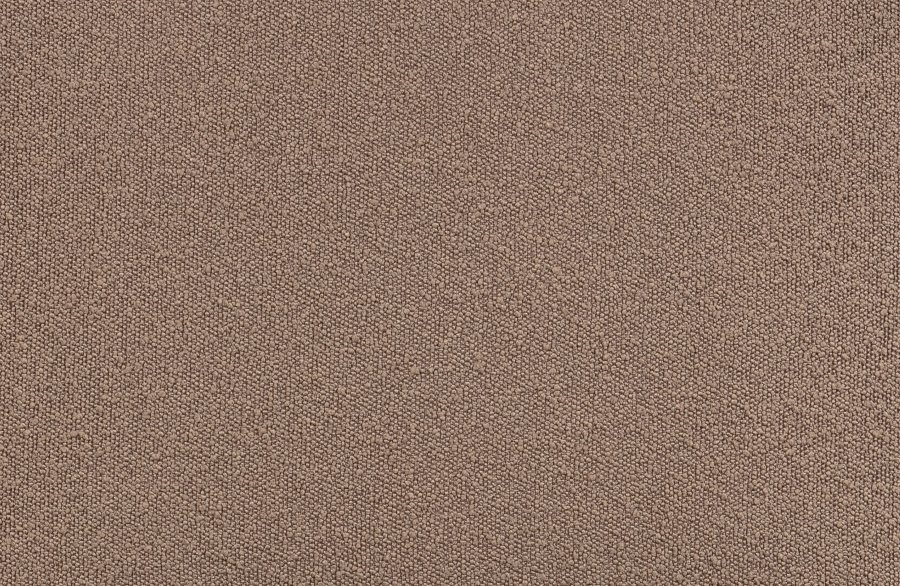 WOOOD Statement hjrnesofa, venstre - nougat bouclé vevd stoff