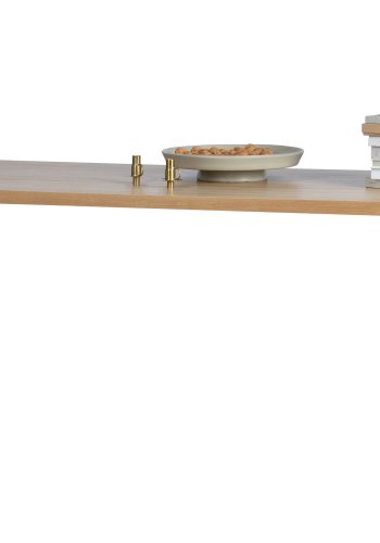 VTWONEN Vinkel spisebord, rektangulrt - naturlig eikefiner (220x90)