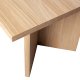VTWONEN Vinkel spisebord, rektangulrt - naturlig eikefiner (220x90)