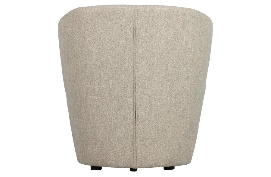 VTWONEN Lofty lenestol - naturlig bouclé-stoff