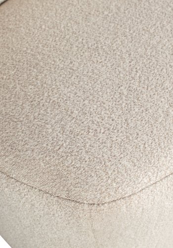 VTWONEN Lofty lenestol - naturlig bouclé-stoff