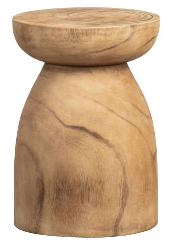 WOOOD Bink krakk, rund - naturlig paulownia-tre (28)
