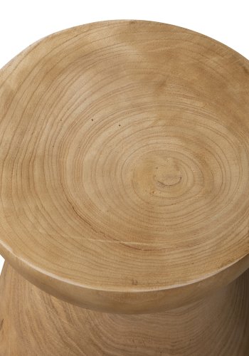 WOOOD Bink krakk, rund - naturlig paulownia-tre (28)