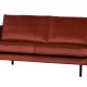 WOOOD Rodeo 2,5 seter sofa - kastanje flyel