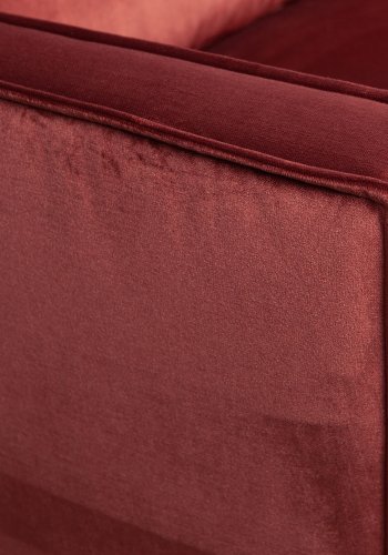 WOOOD Rodeo 2,5 seter sofa - kastanje flyel