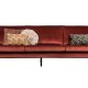 WOOOD Rodeo 3-seters sofa - kastanje flyel