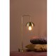 WOOOD Globular bordlampe - glass og antikk messingmetall