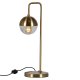 WOOOD Globular bordlampe - glass og antikk messingmetall