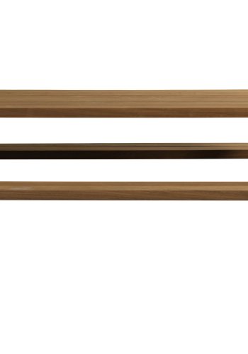 WOOOD EKSKLUSIVT Tablo Outdoor Picnic X Base for Picnic Bord - Black Metal - 1 styck