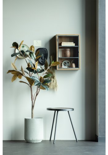 WOOOD Kunstig gummiplante - grnn polyester (H:170)