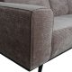 WOOOD Statement hjrnesofa, venstre - taupe jacquard vevd stoff