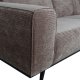 WOOOD Statement hjrnesofa, hyre - taupe jacquard vevd stoff