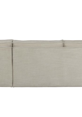 WOOOD Freddie hjrnesofa, hyre - naturlig melert stoff