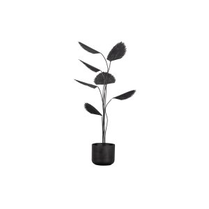 WOOOD Collection kunstig plante, justerbar - sort metal (H:141)