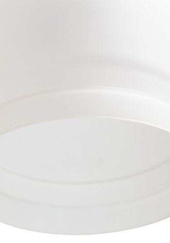 WOOOD EXCLUSIVE Micah taklampe - off-white glass og strykejern