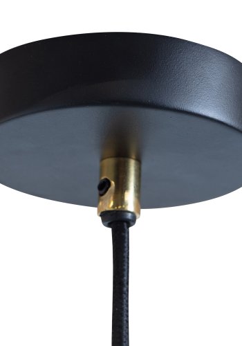 WOOOD EXCLUSIVE Micah taklampe - off-white glass og strykejern