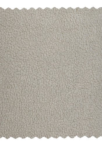 WOOOD Sara liten sofa - off-white polyester teddystoff og tre