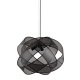 WOOOD EXCLUSIVE Arie taklampe, rund - svart metall (50)