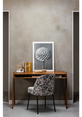 Schreibtisch der WOOOD Collection, mit 3 offenen Fächern – braunes Akazienholz (120x50)