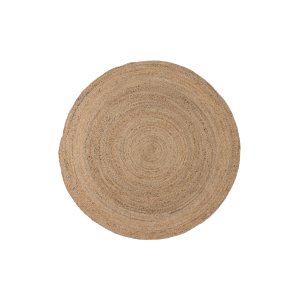 WOOOD Ross-teppe, rund naturjute (150)