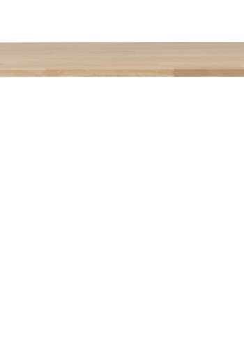WOOOD Tablo spisebord, rektangulrt - naturlig eik og sort stl (160x90)