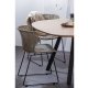 WOOOD Wings spisebordsstol - natur polyesterrattan og sort stl