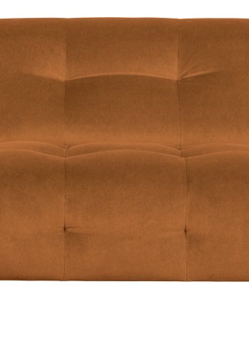 WOOOD EKSKLUSIV Lloyd lenestol - kanelvasket flyel og svart metall