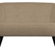 WOOOD Sara liten sofa - ekte polyester teddystoff og tre