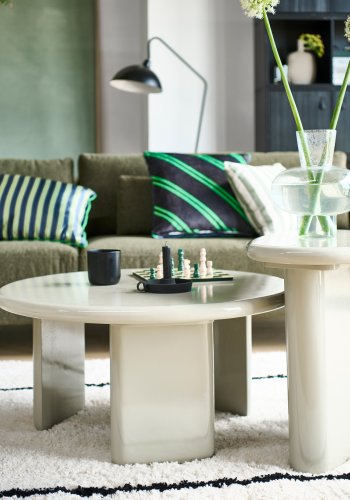 VTWONEN Beach lite sidebord, kologisk - leire mangotre (64x51)