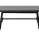 VTWONEN Elegance salongbord, rektangulrt - svart mangotre og metall (100x60)