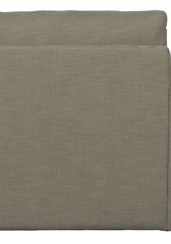 VTWONEN Familie 1-manns sofamodul, med armlener, venstre - varm gr polyester