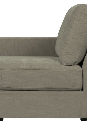 VTWONEN Familie 1-manns sofamodul, med armlener, venstre - varm gr polyester