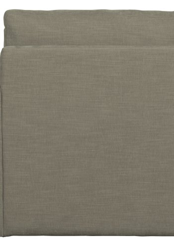 VTWONEN Familie 1-manns sofamodul, med armlener, hyre - varm gr polyester