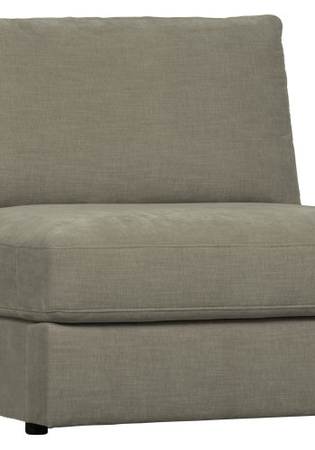 VTWONEN Familie 1-manns sofamodul, uten armlener - varm gr polyester