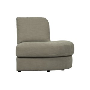 VTWONEN Family 1 pers. sofamodul, rundt hjrne, hjre - varm gr polyester