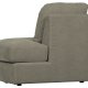 VTWONEN Familie 1-manns sofamodul, rundt hjrne, hyre - varm gr polyester