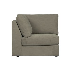 VTWONEN Family 1 pers. sofamodul, hjrne - varm gr polyester