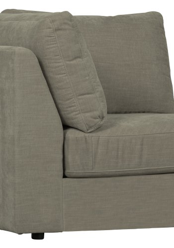 VTWONEN Familie 1-manns sofamodul, hjrne - varm gr polyester