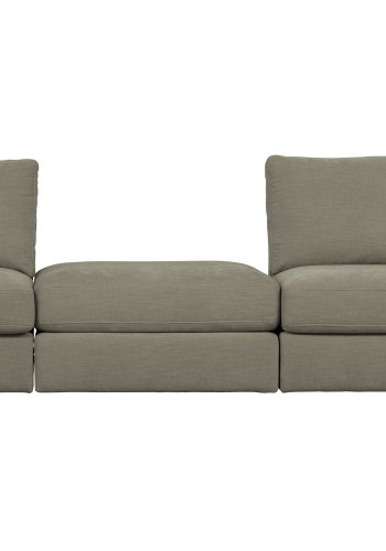 VTWONEN Familie 1-manns sofamodul, krakk - varm gr polyester